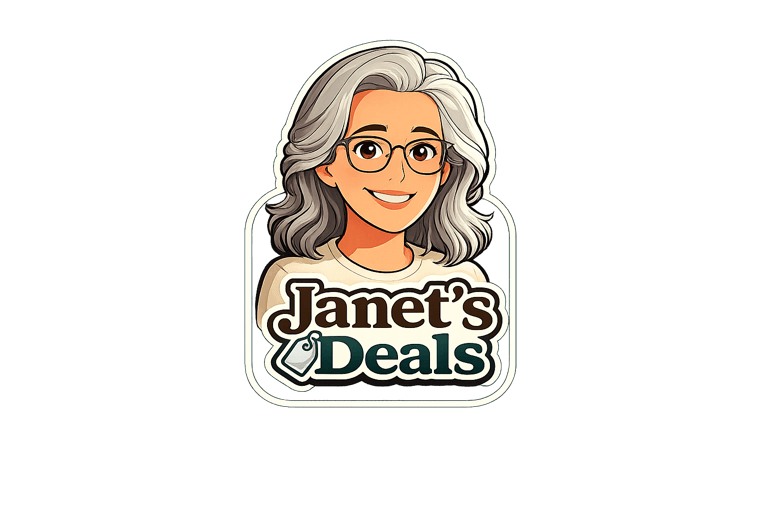 Janet's Deals logo portrait